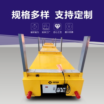 车间运输钢管的电动轨道运输车效率高