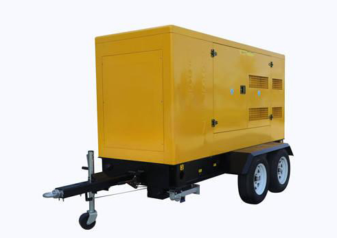 厂家直销小型户外专用30KW三轮柴油发电机组