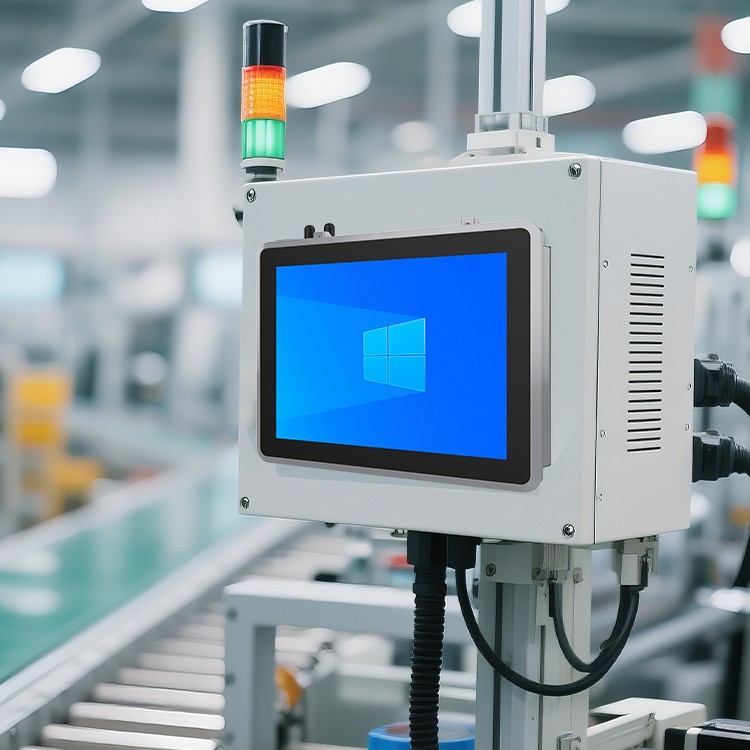 厂家直供工业工控机 嵌入式无风扇工控机 车间自动化控制主机