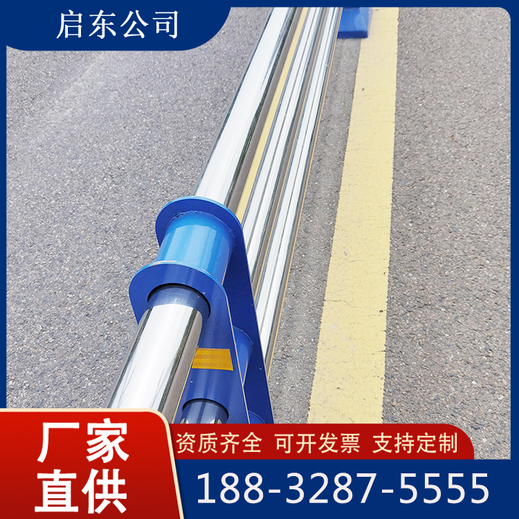 市政道路围栏 城市公路机非护栏 马路中央隔离栏 交通防撞栏杆