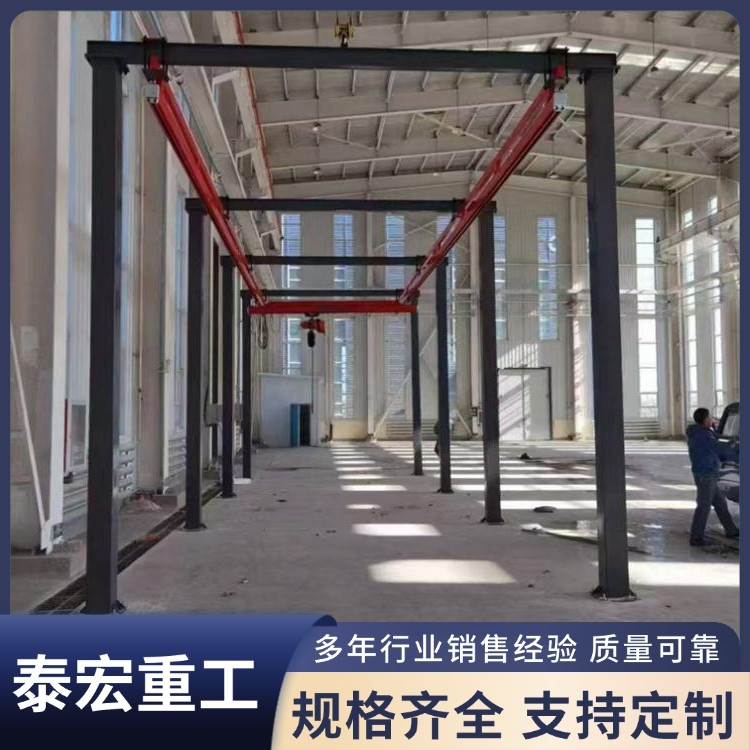 双梁天吊 单梁起重机 欧式起重机 单梁龙门吊 起重设备 集装箱龙门吊 50吨起重机