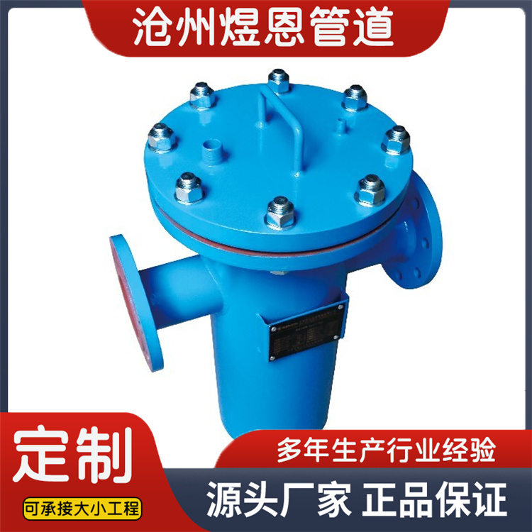 沧州煜恩管道 蓝式过滤器  来电咨询