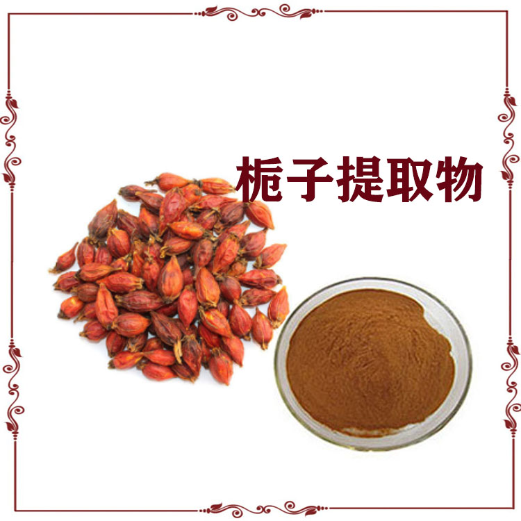 栀子提取物 栀子速溶粉 萃取粉 120目精细粉末 全水溶
