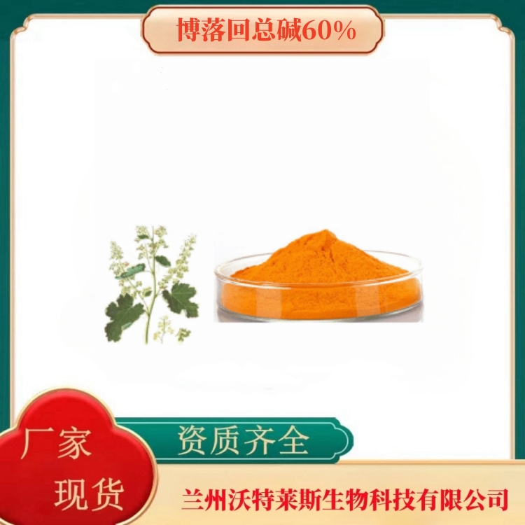 博落回总碱60%   博落回提取物   博落回提取液   1kg起订   沃特莱斯生物