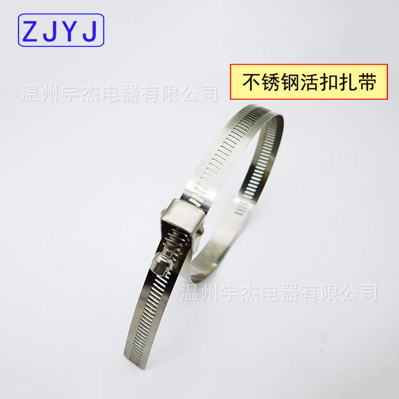 厂家供应活型不锈钢扎带