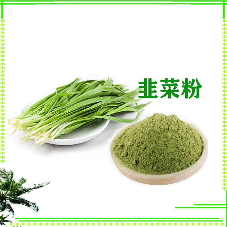 韭菜粉 韭菜提取物 绿色粉末 水溶性好 质量稳定 可寄样