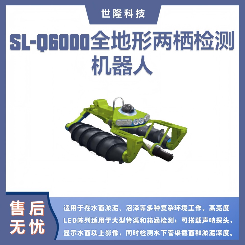 管道声呐检测系统 带水市政管涵声呐成像检测 世隆SL-6000