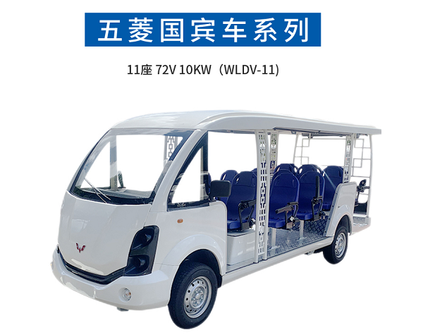 五菱品牌云南昆明电动观光车燃油观光车