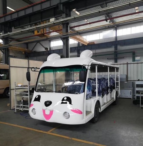 昆明造型可爱卡通四轮电动观光车 可定制各种类型款式，动物园、景区、游乐场载客代步车