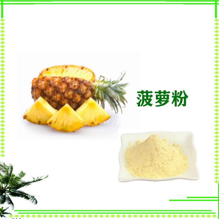 菠萝粉 喷雾干燥粉 菠萝提取物 粉末细腻 全水溶 可寄样