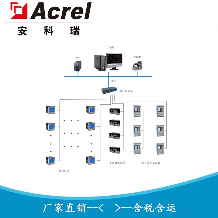 安科瑞 Acrel-2000 智能变配电监控系统 电力监控系统