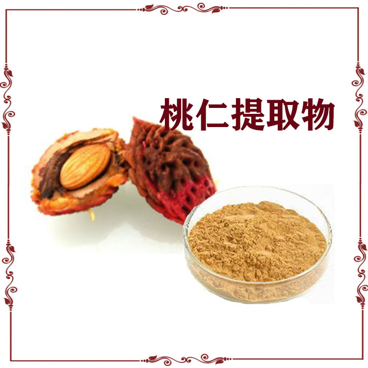 桃仁提取物 速溶粉 桃仁小分子肽 120目精细粉末 全水溶