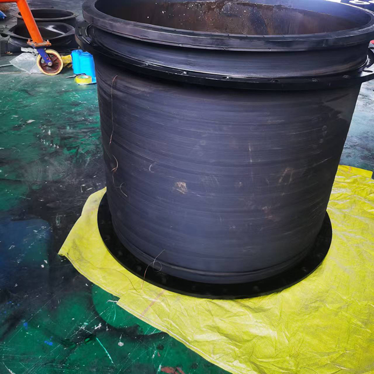 大口径防静电吸排胶管 福硕橡塑 法兰连接吸排油过水管