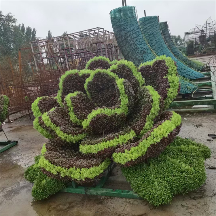 飞昂 旅游景区仿真绿雕 动物雕塑景观 植物工艺品定制