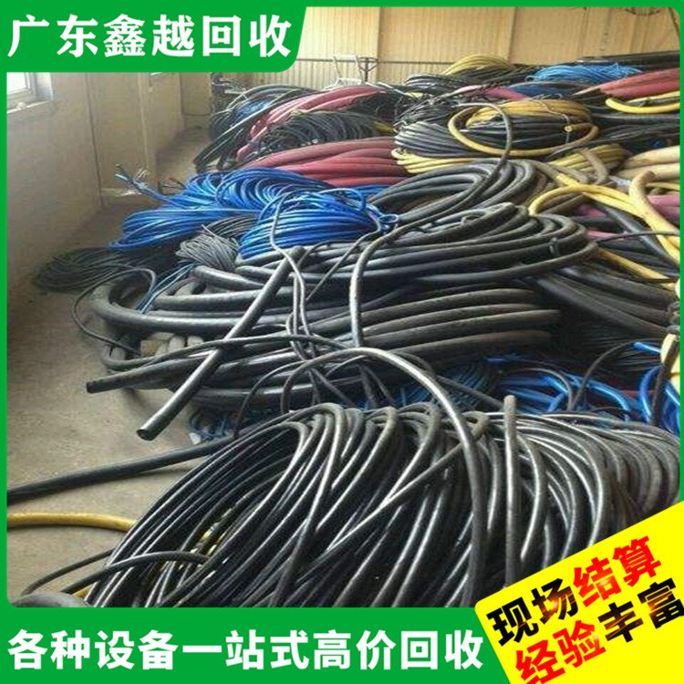 低压电缆回收 现场结算 高效快捷 塑胶设备回 收