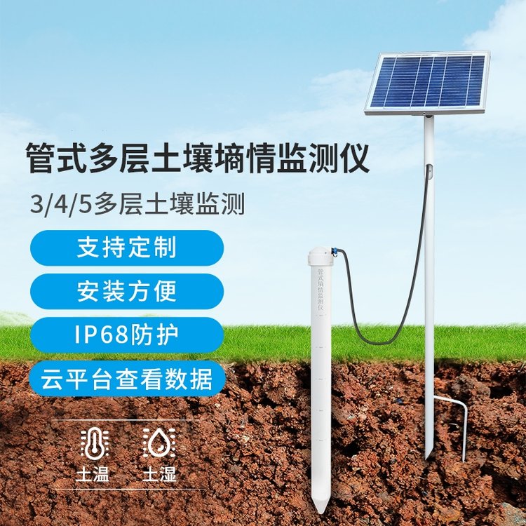 管式土壤水分测量仪 DF-FDR 多层水分温度测量 东方鑫鸿 可选倾角