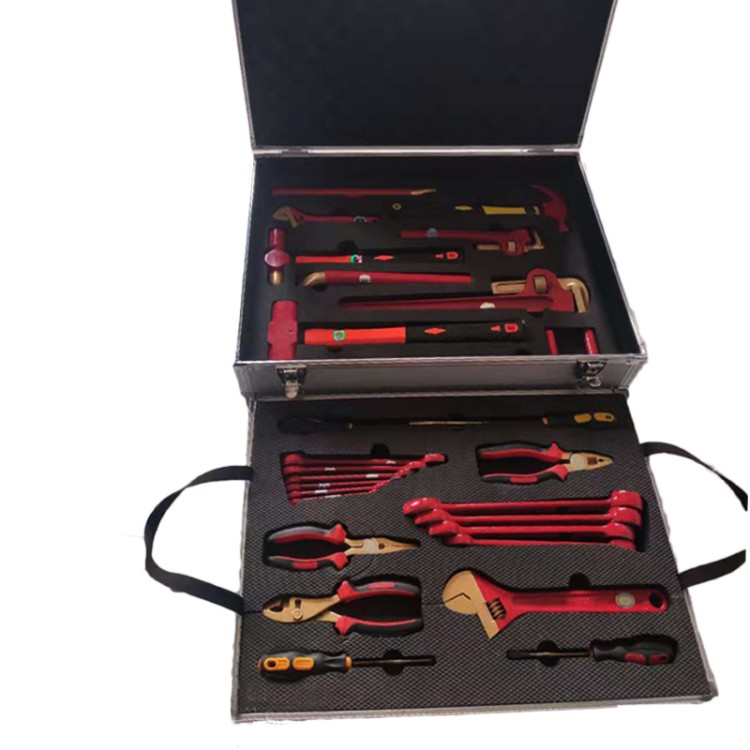 防爆组合工具 扳手锤镐斧锨组合工具 矿工组合工具