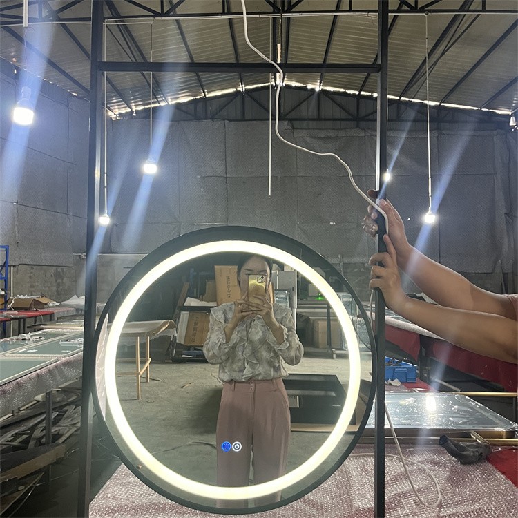 智能镜 壁挂式免打孔安装 家用酒店卫生间化妆镜厂家