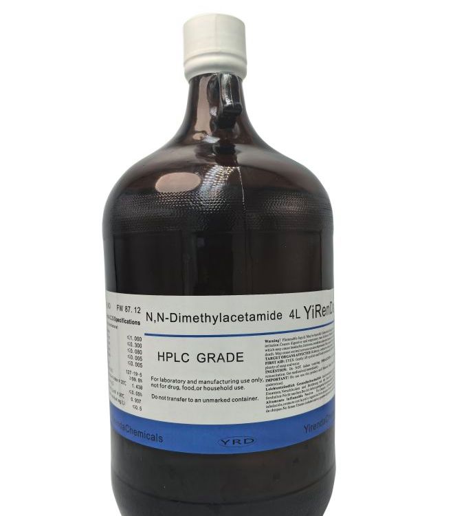 HPLC色谱级NN二甲基乙酰胺 液相色谱DMAC 4L CAS127-19-5