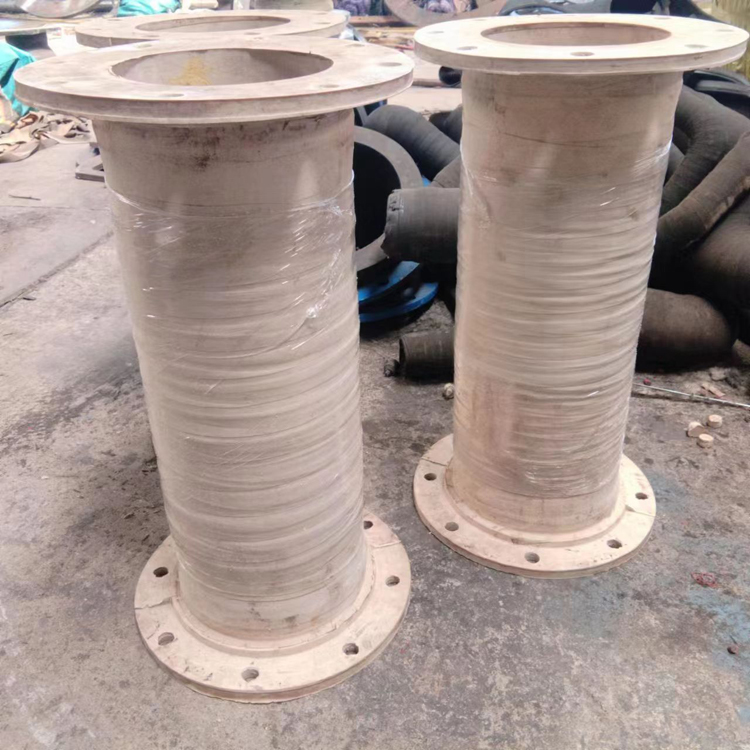 工业用白色管夹阀胶管阀芯 福硕 橡胶复合衬套白色管 夹阀阀门轴套