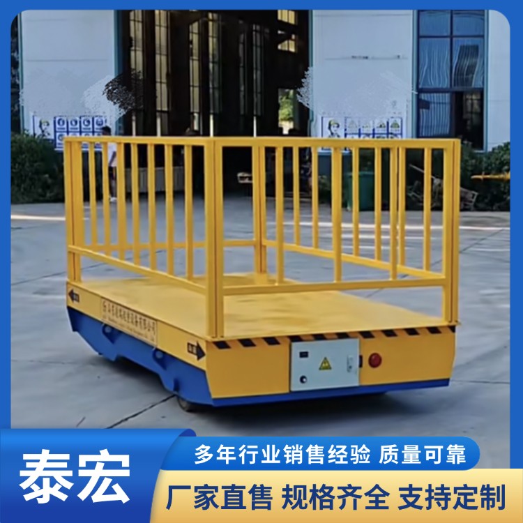 蓄电池地平车 生产线上的物料搬运 适应能力强 使用寿命长