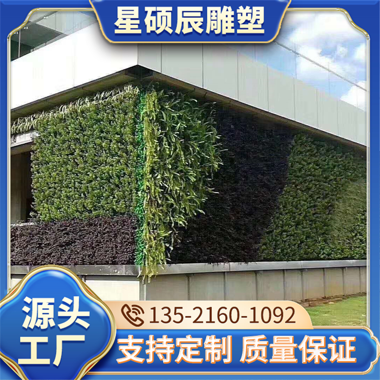 人造仿真植物墙 户外真植物种植模快 可加工定制 星硕辰