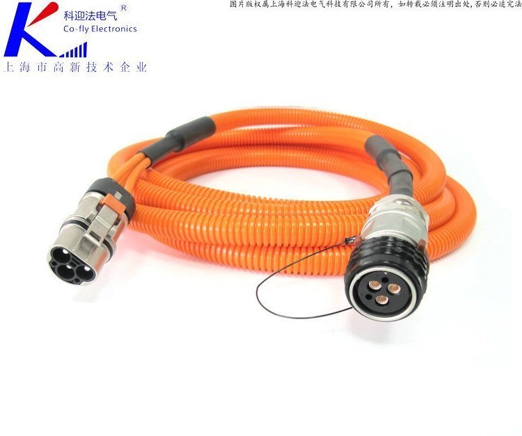 新能源汽车高压线束 电动汽车 高压连接器科迎法定制