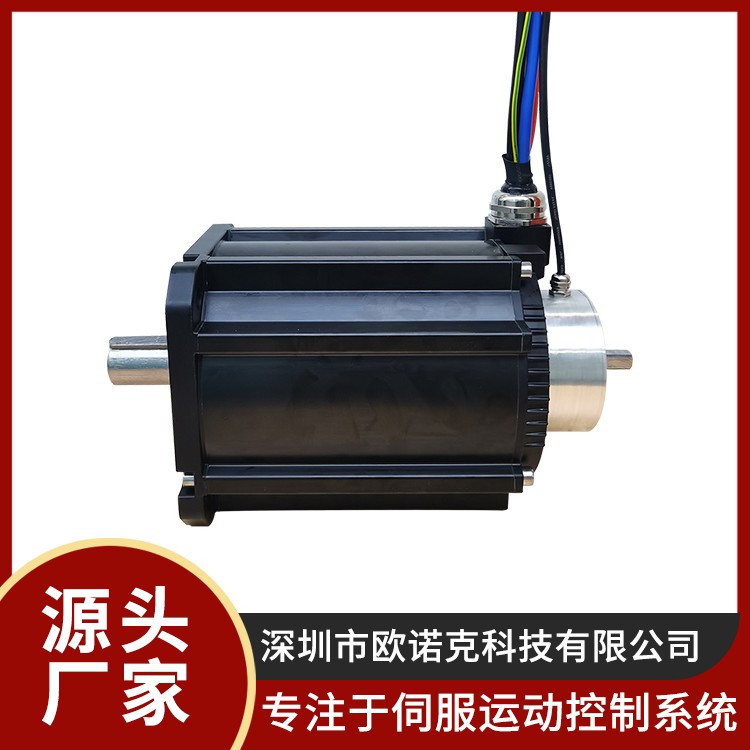 180法兰直流伺服电机10000W72V 48NM 2000转绝对值编码器物流自动化