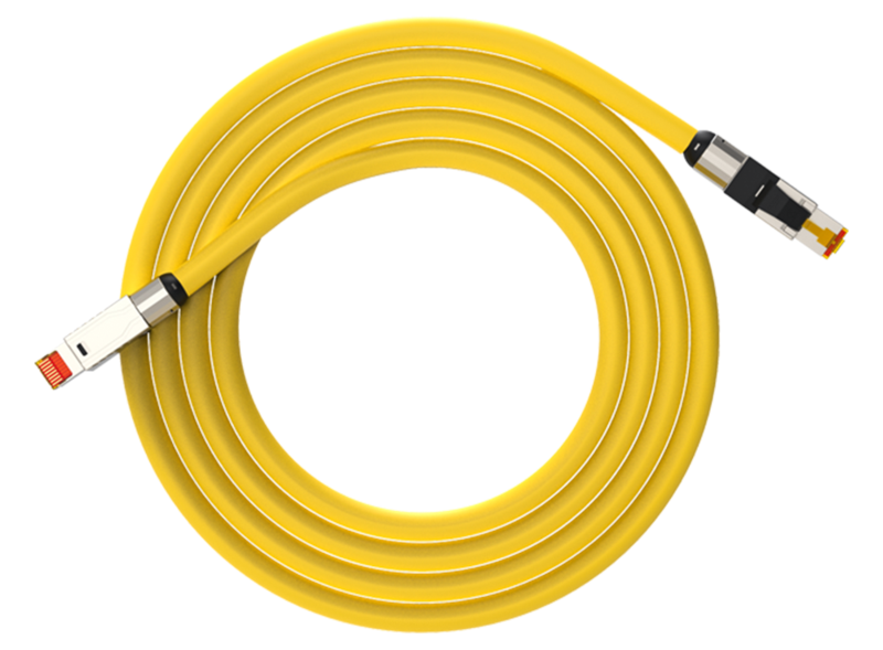超六类网线 cat6A双绞线 无氧铜网络线 医疗工程双屏蔽超六类网线
