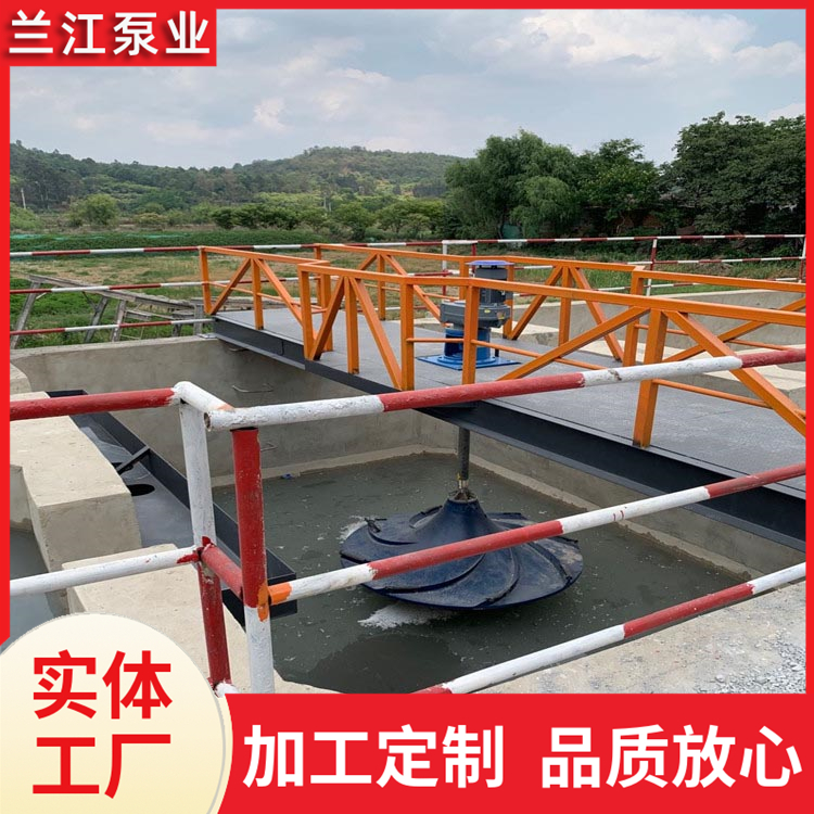 双曲面搅拌机 潜水搅拌设备 精选厂家支持定制 兰江泵业