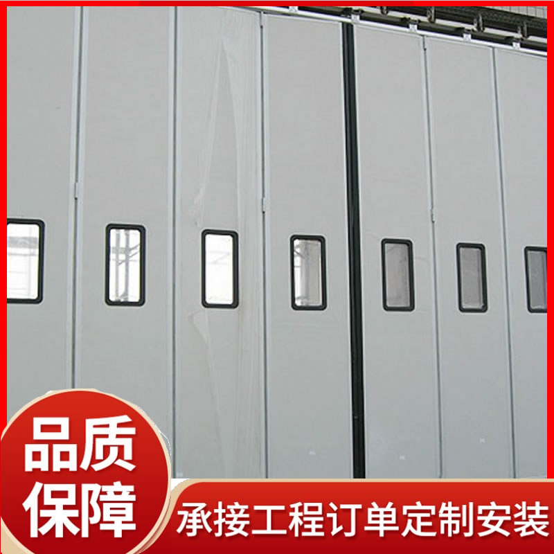 电动门伸缩门生产厂家整套门智能电动折叠门铝合金收缩门