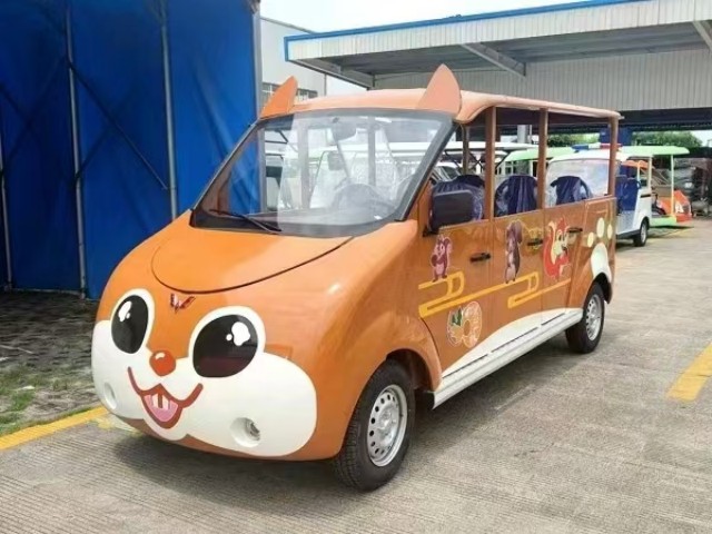 云南昆明电动观光车浏览车 动植物园游乐场摆渡车 萌宠造型 按需定制