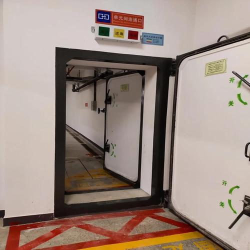 活门槛防护密闭门 防爆抗冲击 结构牢固 气密性优异 定制尺寸快速交付