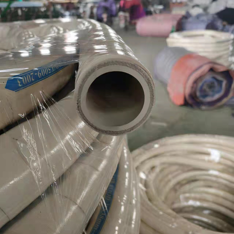 工业阻燃绿色挤出硅胶管 耐高压管 夹线编织异型软管
