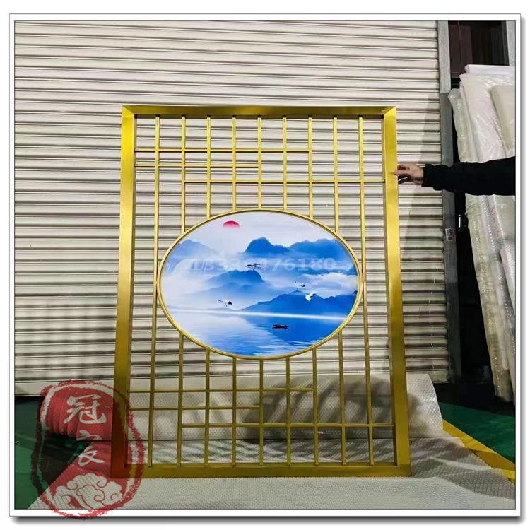青古铜铝板雕刻屏风 酒店工程铝艺精雕屏风 玄关创意屏风厂家