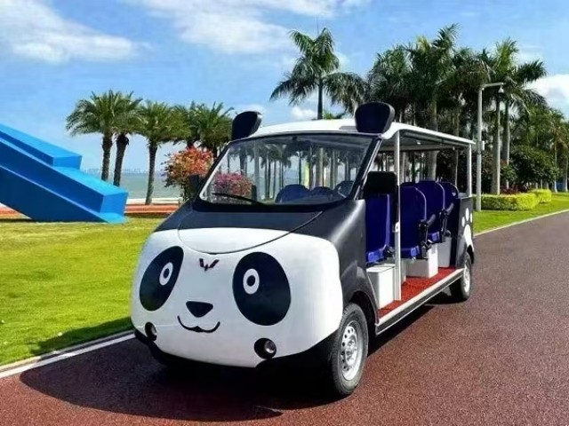 云南普洱2-23座电动观光车 摆渡接破车 配备遮阳帘，茶杯座，翻转扶手