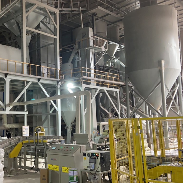 干粉砂浆生产线 腻子粉搅拌混合生产线 保温砂浆生产设备