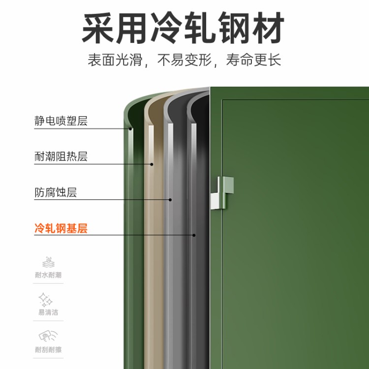 中星金属 智能枪柜 武器管理枪弹柜 双开机械锁带指纹人脸识别功能