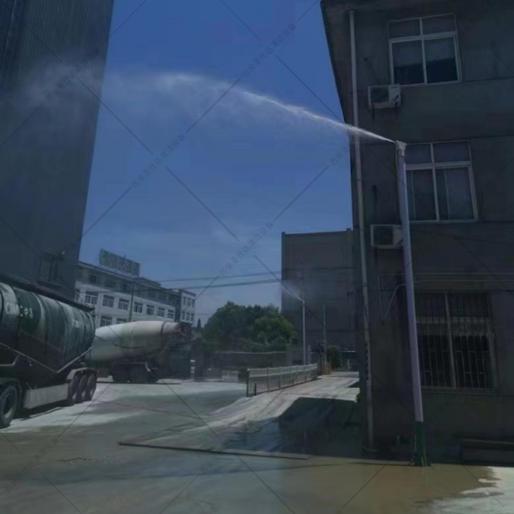 发电厂降尘雾桩 高空喷雾抑尘设备 360度旋转喷洒