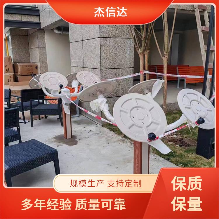 杰信达 新农村小区 户外路径健身器材 不易变形 承载性强