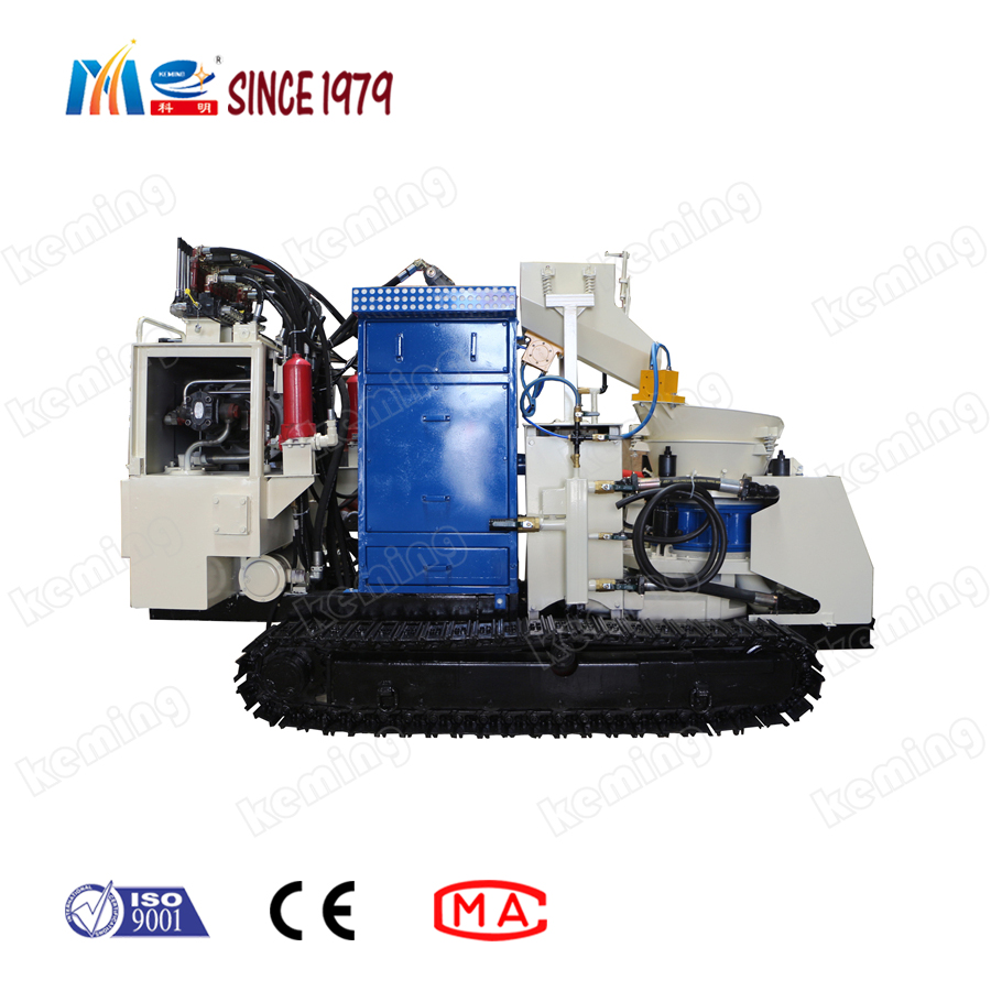 科明长距离履带式混凝土喷将机