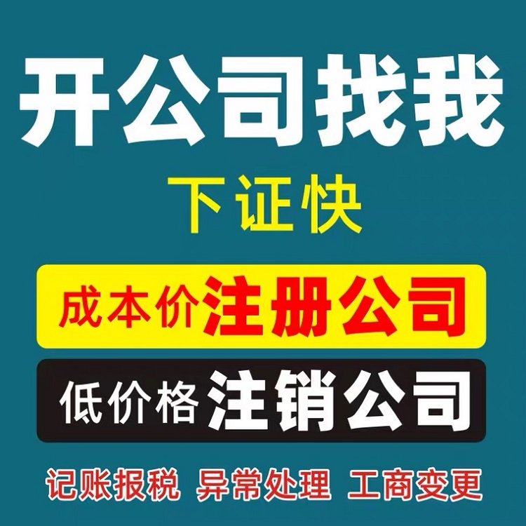 企业工商登记注册 代办执照 税务申报统筹 启琛企服 正规机构