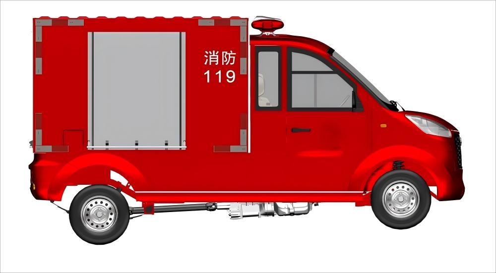 五菱2座电动消防车     M系列   社区企业专用 灵活机动 全国联保