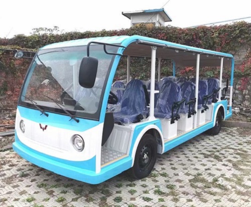 大理五菱景区(支持改装) L100电动观光车14座（窄体）钣金车身磕碰易修补，宝钢加持包用十年