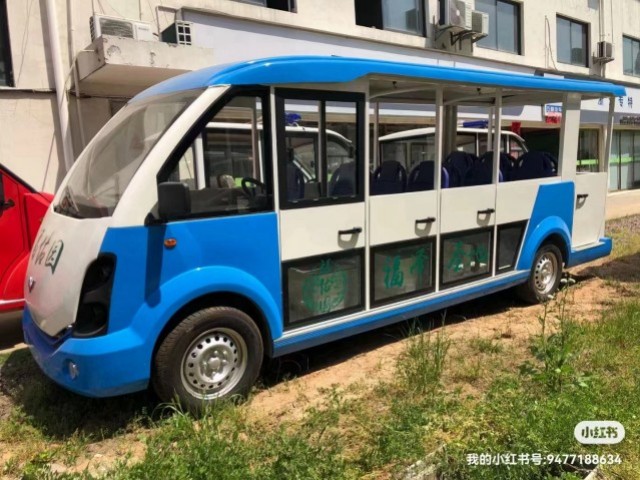 云南电动观光车看房车景区旅游摆渡车高尔夫球车保安巡逻车