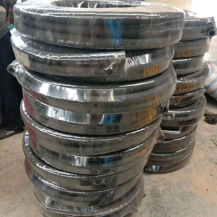 钢丝编织缠绕低压橡胶管 矿用液压油管水管蒸汽管软管