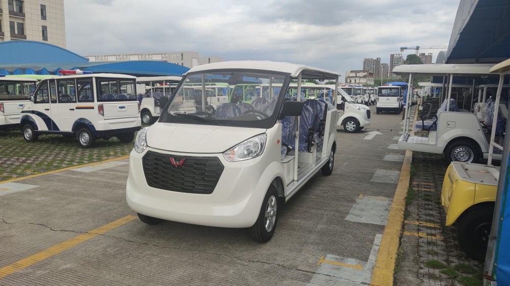 云南保山M100五菱5座/8座/11座电动观光车   48V/72V/96V及锂电等多种动力形式