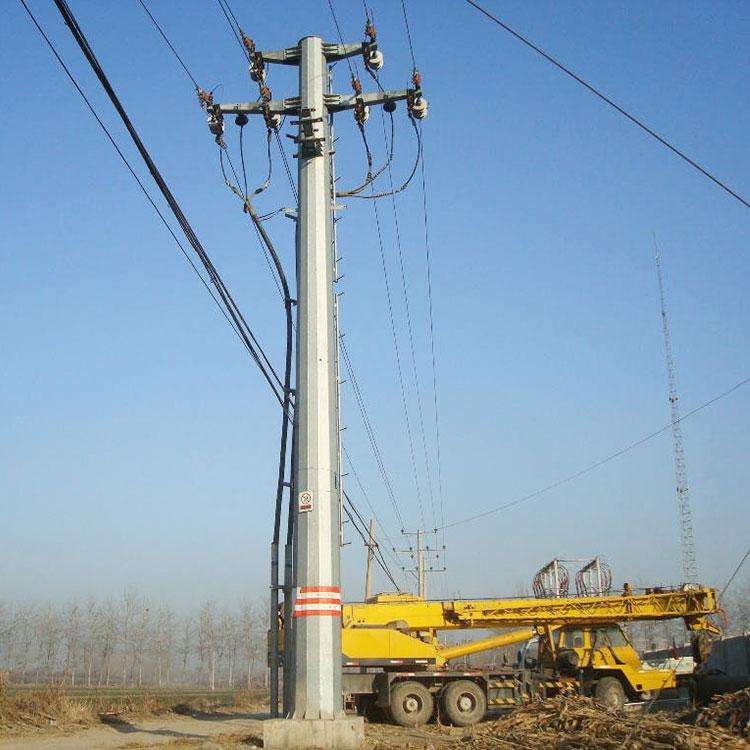 电力钢管杆厂家 支持定制 双回路输电线路塔 兆宇钢结构 生产厂家