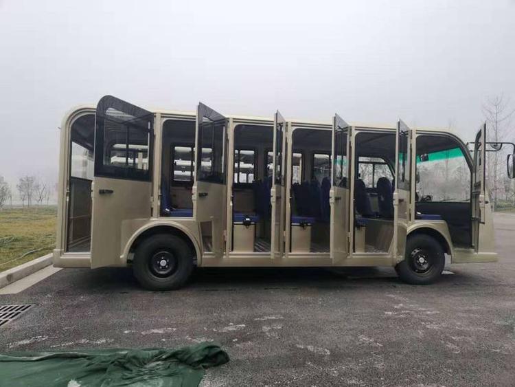 云南昆明五菱电动观光车23座 景区摆渡电动浏览车 按需定制