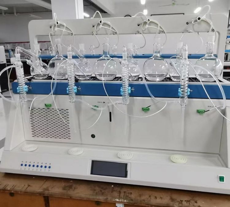 一体化智能蒸馏仪 DF-ZL06 东方鑫鸿 液晶触摸 6个可控加热单元